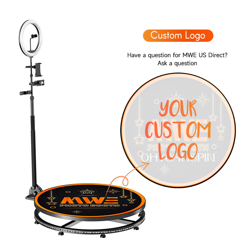 MWE 360 photo booth Logo