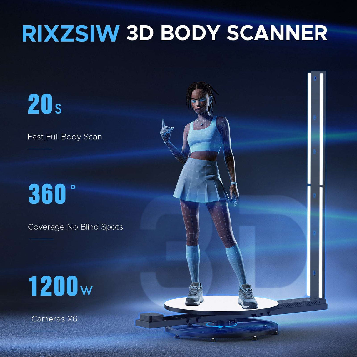MWE 3d full body scanner
