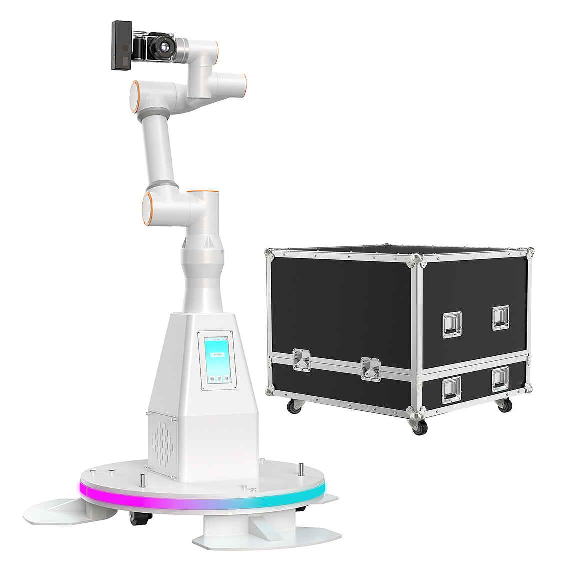 MWE Glambot robotic arm photo booth