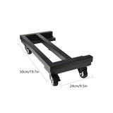 MWE Trolley for 360 Photo Booth Accessories Trolley with 4 Wheels