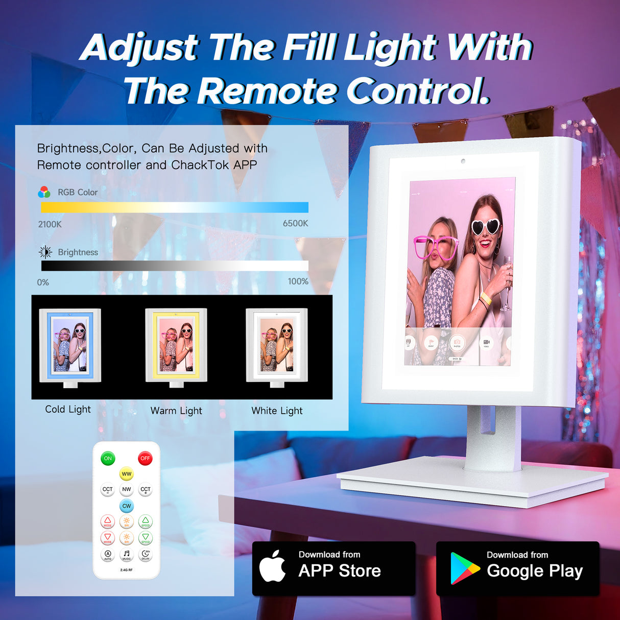 MWE Tabletop Photo Booth With Printer