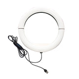 14" 360 Degree LED Ring Light Photo Booth Props 3 Light Modes