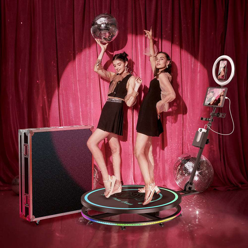 MWE 360 Photo Booth 26"8' for 1-2 people