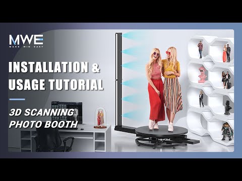MWE 3D Scanner Photo Booth(No 3D printer)